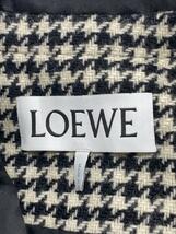 LOEWE◆2Bテーラードジャケット/ブレザー/アウター/48/WHT/千鳥格子/H2297230ST//_画像3