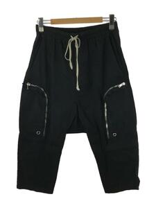 Rick Owens◆クロップドパンツ/-/コットン/BLK/無地/RU20S7385-TE//