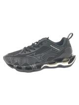 MIZUNO◆WAVE PROPHECY X WM/ローカットスニーカー/27cm/BLK/D1GD211801//_画像1