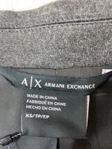 ARMANI EXCHANGE◆テーラードジャケット/-/-/GRY/無地//_画像3