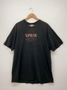 Supreme◆Tシャツ/XL/コットン/BLK/RN101837