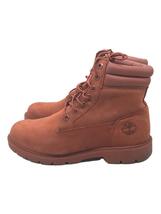 Timberland◆ハイカットスニーカー/25.5cm/レッド/赤/a1otd/YOUTH 6 INCH BASIC BOOT//_画像1