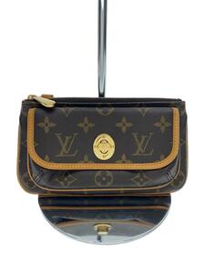 LOUIS VUITTON◆ポシェット・ティカル_モノグラム・キャンバス_BRW/PVC/BRW//