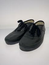 REPRODUCTION OF FOUND◆NAVY MILITARY TRAINER/ローカットスニーカー/41/ブラック/レザー//_画像2