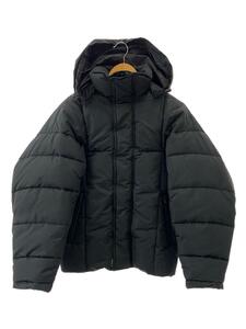 BALENCIAGA* down jacket /34/ polyester /BLK/626542/ oversize /BB Logo / Short //