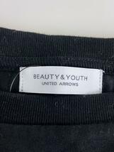 BEAUTY&YOUTH UNITED ARROWS◆長袖カットソー/-/コットン/BLK/1621-222-4773//_画像3