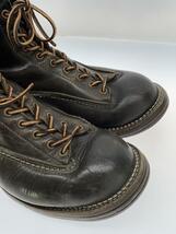 WESCO◆レースアップブーツ/-/BLK/レザー//_画像6