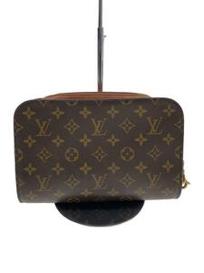 LOUIS VUITTON◆オルセー_モノグラム・キャンバス_BRW/PVC/BRW