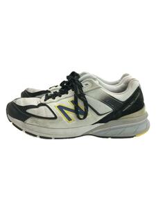 NEW BALANCE◆M990/シルバー/Made in USA/28cm/SLV/ヨゴレ使用感有//