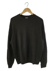 AURALEE◆22aw FLUFFY SWEAT PULLOVER/3/コットン/BLK/A22AP01LU//