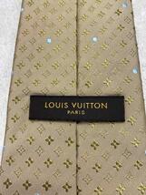 LOUIS VUITTON◆フラワードドットネクタイ/シルク/ドット/ルイヴィトン//_画像3