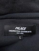 PALACE◆×Engineered Garments/HEAVY PATCHWORK ZIP HOODIE//L/コットン/BLK_画像3