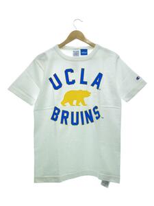 Champion◆クルーネックTシャツ/S/コットン/WHT/プリント/UCLA/USA製