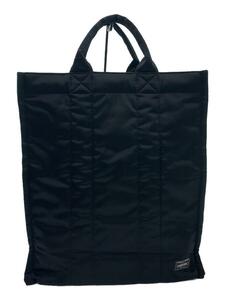 PORTER◆トートバッグ/BLK/×KAPTAIN SUNSHINE/STANDING TOTE BAG