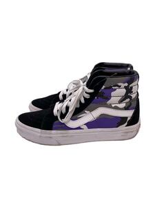 VANS◆ハイカットスニーカー/23.5cm/BLK