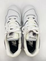 NEW BALANCE◆ローカットスニーカー/25.5cm/GRY/レザー/bb550pwa_画像3