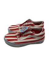 VANS◆ローカットスニーカー/26cm/RED/キャンバス/721356_画像1