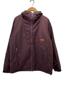 THE NORTH FACE◆ザノースフェイス/NP71933/COMPACT NOMAD JACKET/L/ナイロン/ボルドー/無地