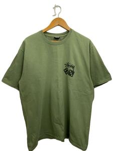 STUSSY◆Tシャツ/L/コットン/GRN