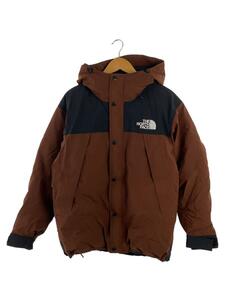 THE NORTH FACE◆MOUNTAIN DOWN JACKET_マウンテンダウンジャケット/L/ナイロン/BRW/ND92237