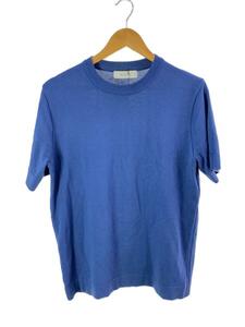 AOURE/Tシャツ/M/コットン/BLU/無地/AMNT232011