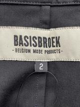 Basis broek◆半袖シャツ/2/ポリエステル/BLK_画像3