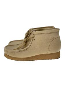 Clarks◆×SPORTY&RICH/WALLABEE/ワラビーブーツ/27cm/ベージュ