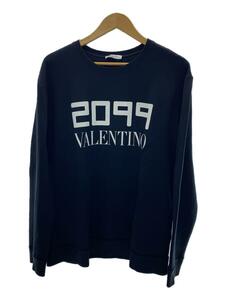 VALENTINO◆スウェット/L/コットン/BLK/プリント/0000007857 01