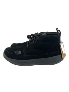 THE NORTH FACE◆Nuptse Chukka Suede/シューズ/28cm/BLK/NF02373/NF0A817X