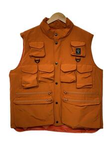 South2 West8(S2W8)*23AW/MULTI POCKET ZIPPED DOWN VEST/ жилет /L/ нейлон /ORN/NS709