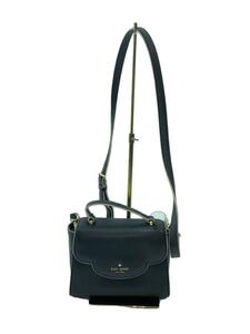 kate spade new york◆LEEWOOD PLACE MINI MAKAYLA/ショルダーバッグ/レザー/BLK/PXRU7342