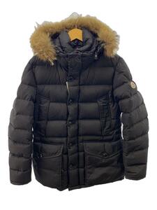 MONCLER◆CLUNY GIUBOTTO/ダウンジャケット/1/ナイロン/BLK/B20914138025 68352