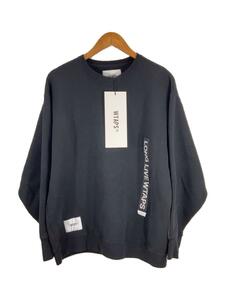 WTAPS◆LLW Logo Sweat/スウェット/2/コットン/BLK/222ATDT-CSM21