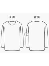 Carhartt◆長袖Tシャツ/L/コットン/WHT/無地_画像7