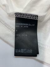 UNDERCOVER◆21SS/CONQUER FEAR TEE/Tシャツ/4/コットン/WHT_画像4
