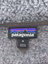 patagonia◆フリースジャケット/M/ウール/GRY/26935FA18_画像3