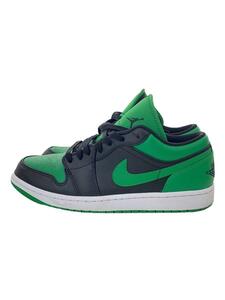 NIKE◆Air Jordan 1 Low Lucky Green/ローカットスニーカー/27cm/GRN/553558-065