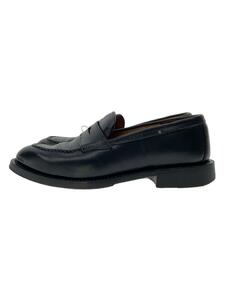 WHEEL ROBE◆HEAVY STITCHING LOAFER/ホーウィン社/US6.5/BLK/レザー/15079