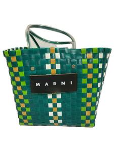 MARNI◆カゴバッグ/-/GRN