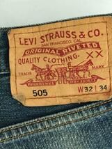 Levi’s◆ボトム/32/デニム/BLU/505_画像4