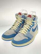 NIKE◆AIR JORDAN 1 ZOOM CMFT 2_エア ジョーダン 1 ズーム コンフォート 2/27cm/BLU_画像2