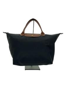 LONGCHAMP◆トートバッグ/-/BLK