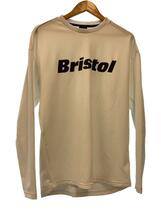 F.C.R.B.(F.C.Real Bristol)◆長袖Tシャツ/L/ポリエステル/WHT/FCRB-220048_画像1