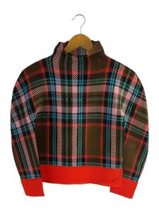 me ISSEY MIYAKE◆TARTAN CHECK TOP/FREE/ポリエステル/マルチカラー/チェック/MI33FJ791