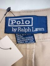 POLO RALPH LAUREN◆ショートパンツ/32/コットン/BEG/無地/41381_画像4