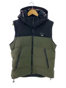 BLACK LABEL CRESTBRIDGE* down vest /LL/ polyester /KHK/51F12-612-74