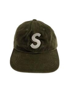 Supreme◆Corduroy S Logo 6-Panel/キャップ/-/コーデュロイ/KHK/メンズ