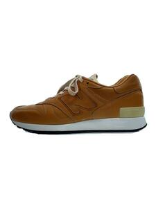 NEW BALANCE◆PREMIUM VEG TAN LEATHER/ローカットスニーカー/28.5cm/BEG/レザー/M1300JPV/