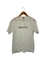 VOLCOM◆Tシャツ/M/コットン/WHT_画像1