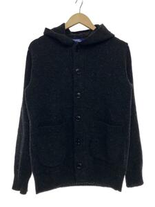 JUNYA WATANABE COMME des GARCONS◆カーディガン(厚手)/M/ウール/BLK/WF-N001